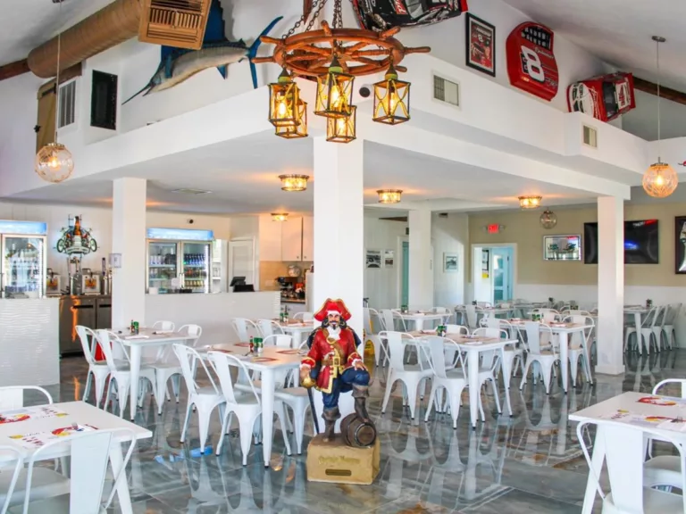 Captain Morgan's Seafood Grill Interior, 102 South Copeland Ave Everglades City