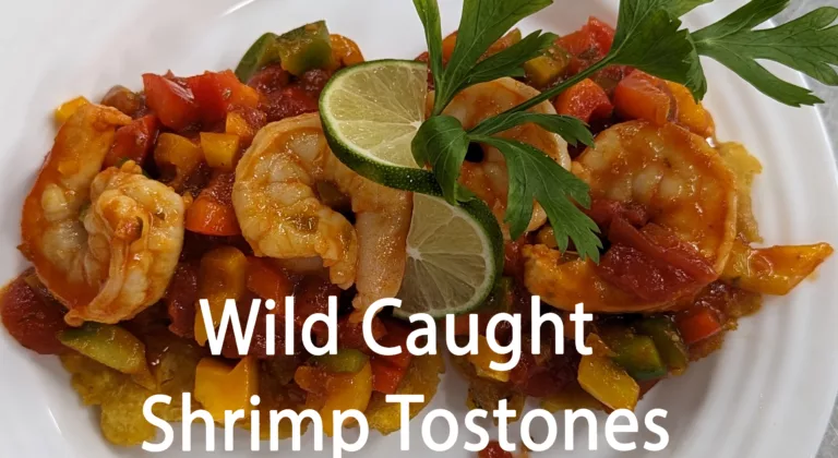 Wild Caught Shrimp Tostones, Captain Morgan's Seafood Grill