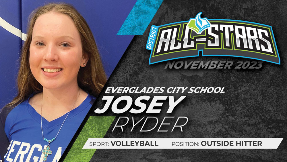 Everglades City School November 2023 All-Star Josey Ryder on Visit Everglades City