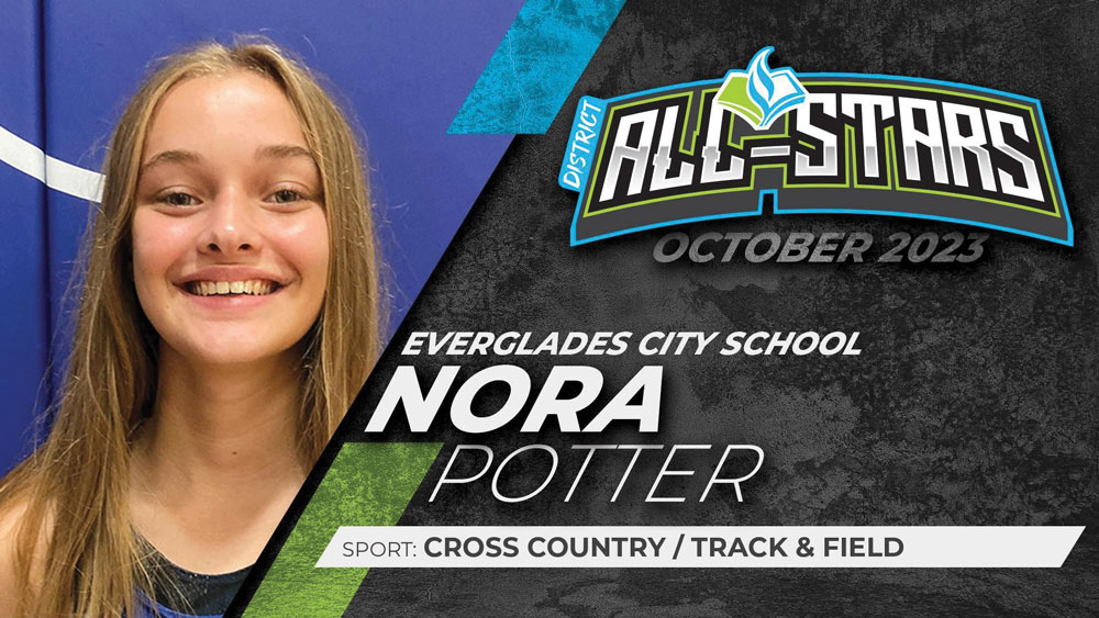 Everglades City School October 2023 All-Star Nora Potter on Visit Everglades City