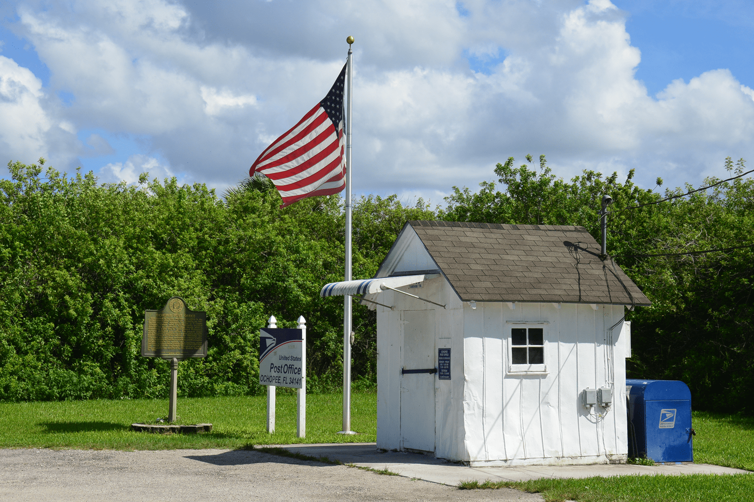Where is the Smallest Post Office In The US? by Reverend Dr Bob N. Wallace, Everglades Community Church