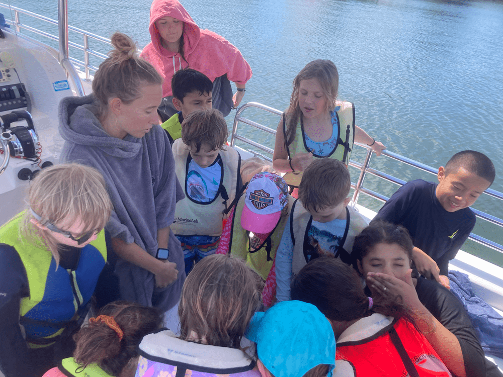Everglades City School Snorkeling the Coral Reefs