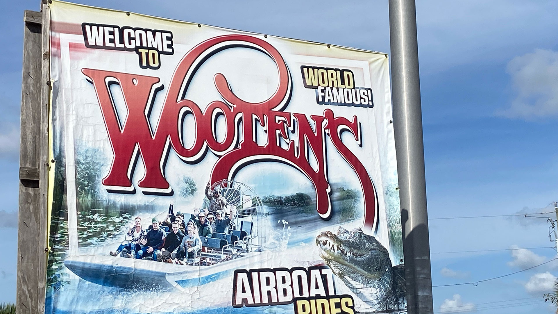 Wootens Airboat Rides on Visit Everglades City
