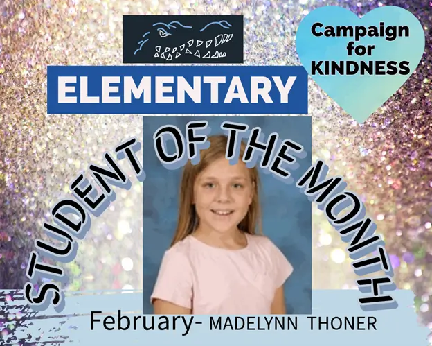 EVG February Student of the Month Madelynn Thoner
