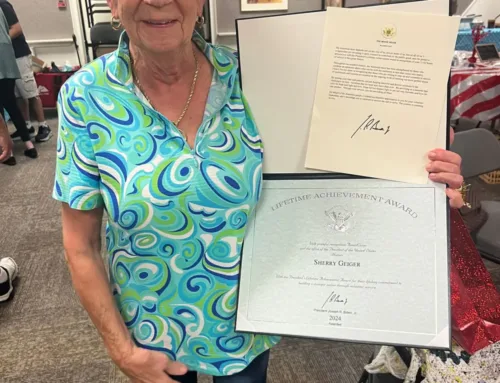 Local Volunteer Receives Lifetime Achievement Award