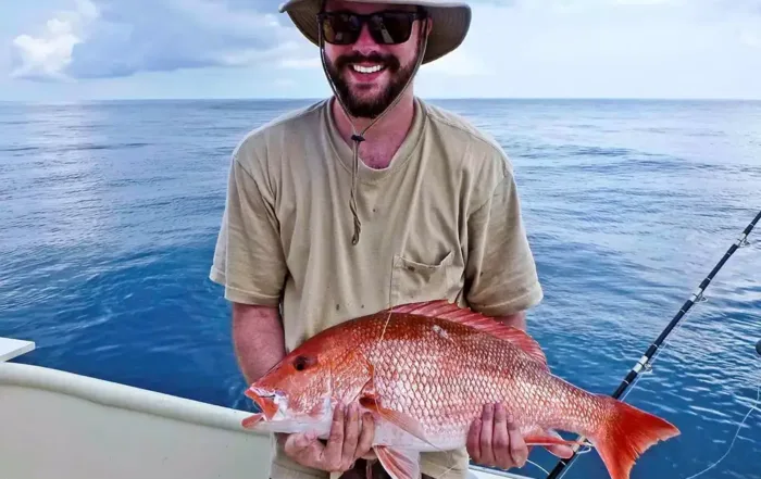 Red Snapper caught on boat Photo Courtesy of FWC
