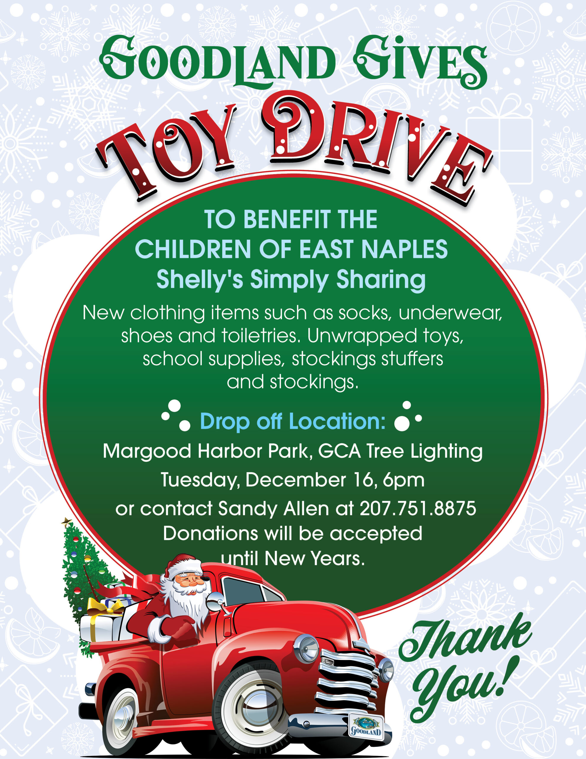Goodland Toy Drive 2025