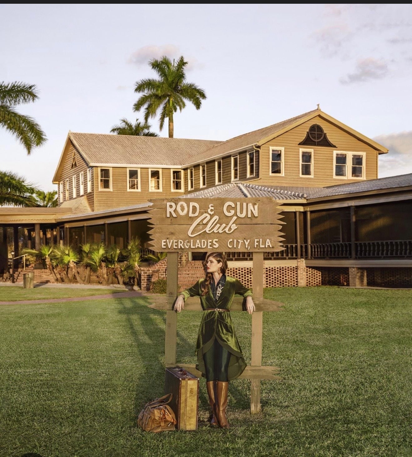 Taylor Caple, a fourth-generation family member of the historic Rod & Gun Club in Everglades City.