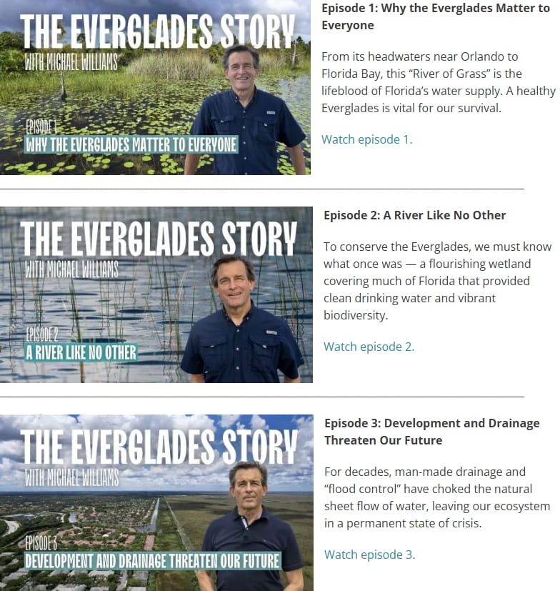 The Everglades Story With Michael Williams