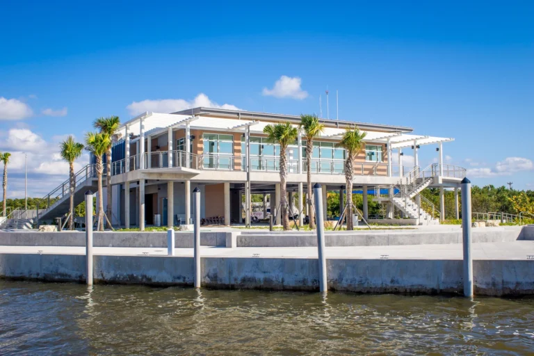 Marjory Stoneman Douglas Visitor Center Deck From the Water courtesy of NPS Photo Gallery 768x512