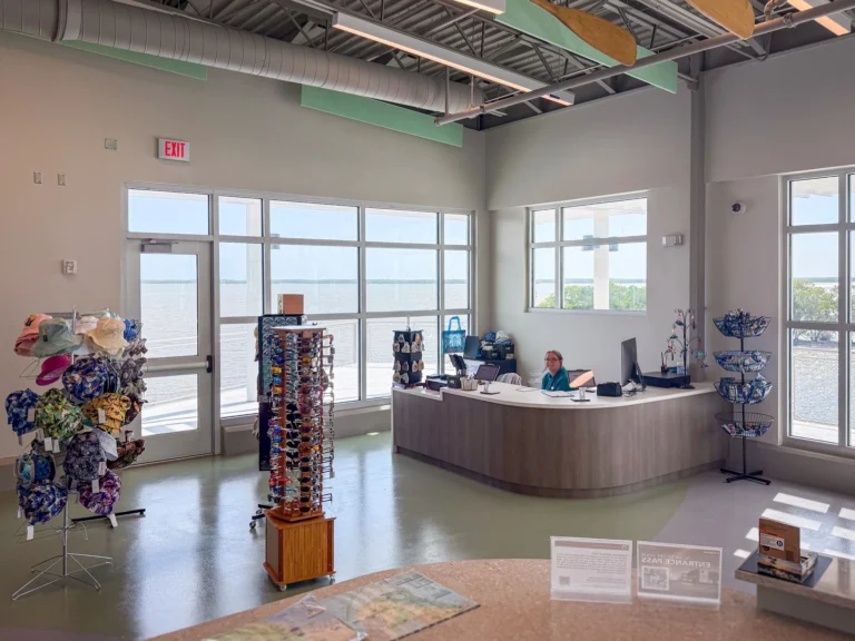 Marjory Stoneman Douglas Visitor Center Interior 768x576