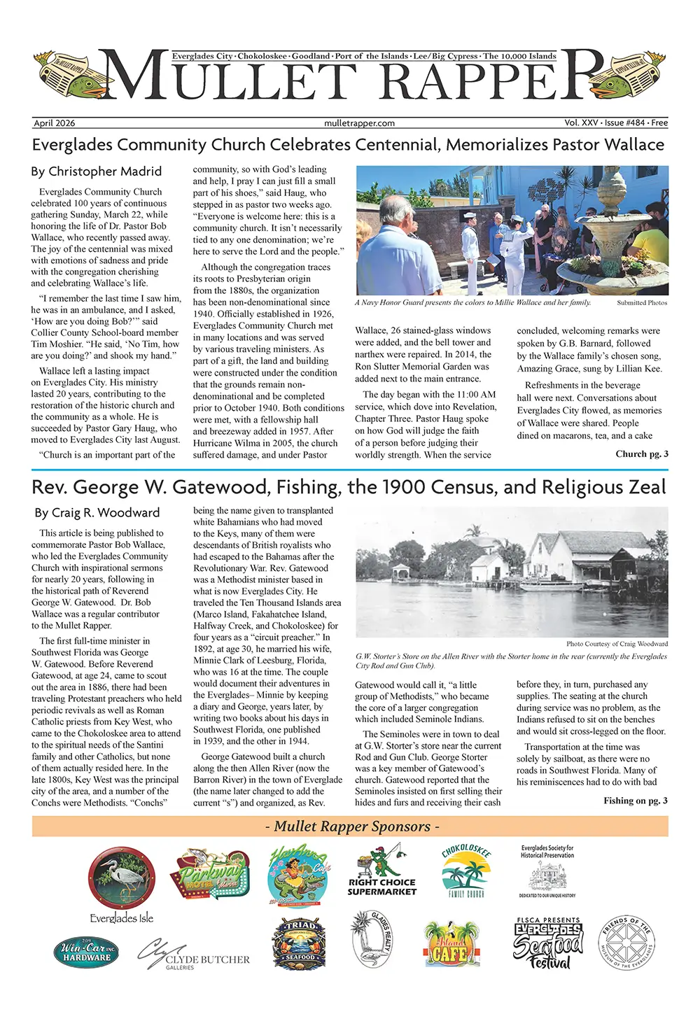 Mullet Rapper April 2026 Issue 484 Coastal Breeze News