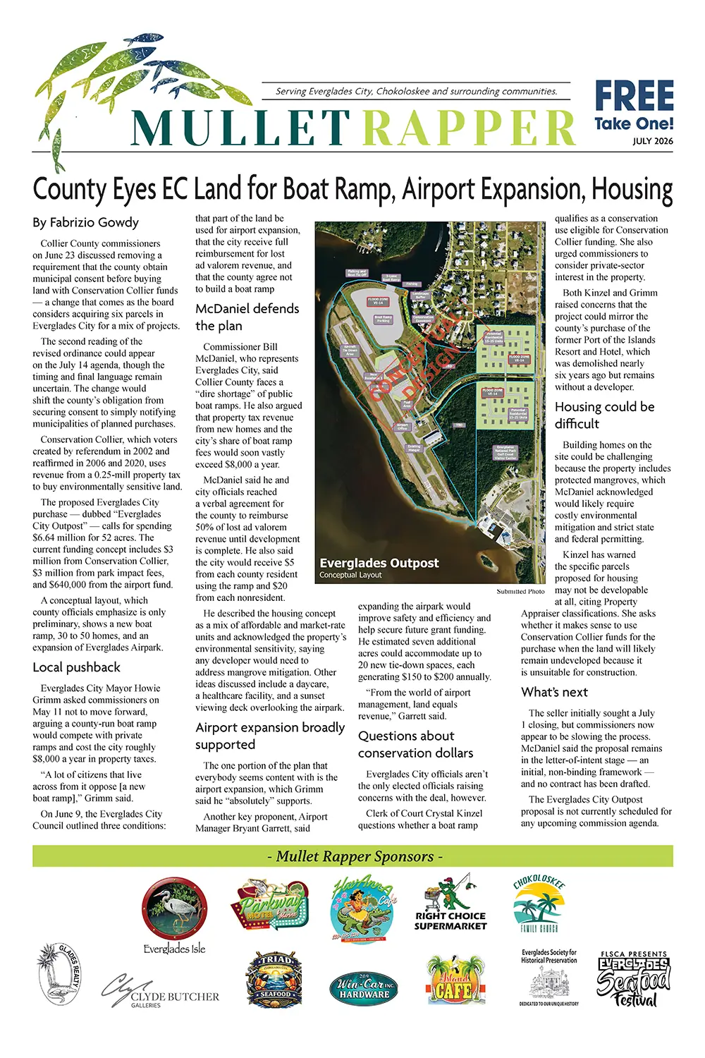 Mullet Rapper July 2026 Issue 487 Coastal Breeze News